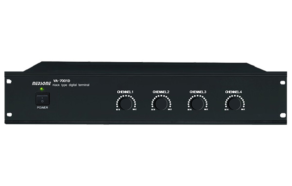 四路机架式广播终端 VA-7001D