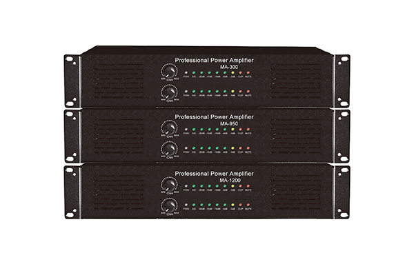 双通道专业功放 MA-300/MA-450/MA-600/MA-750/MA-950/MA-1200/MA-1350